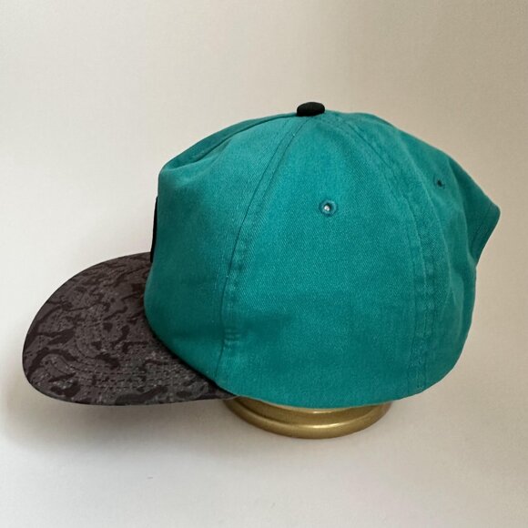 Quiksilver Baseball Hat Snapback Cap Skate Surf Blue Gray One Size Cotton Blend - Picture 4 of 13